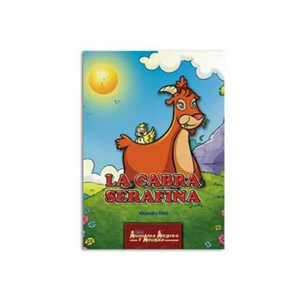 Libro de cuento animales alegres y amigos ii: la cabra serafina 14x19.5 cm