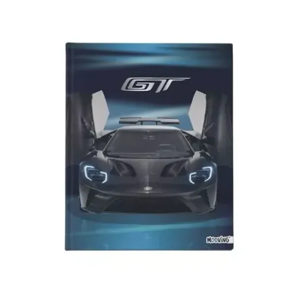 Cuaderno tapa dura 19,5x24 Mooving ford 48 hjs.raya