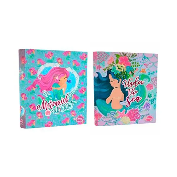 Carpeta a4 2x40 mermaids x unidad modelos surtidos inkdrop
