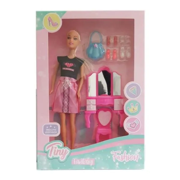 Muñeca Tiny fashion 33x23 cm