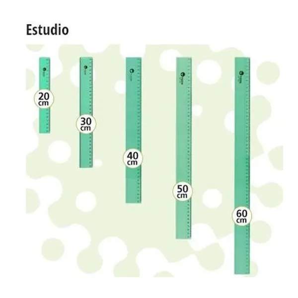 Regla 20 cm x1 unidad Pizzini - 173220 x1