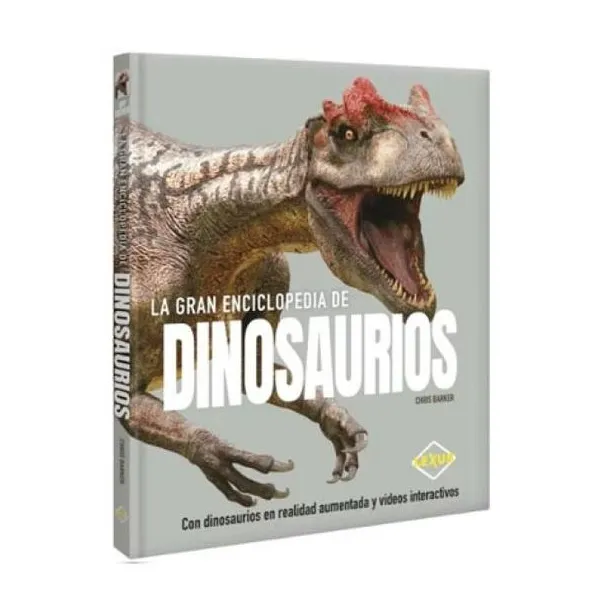 Enc. dinosaurios realidad aumentada tapa dura 23,5 x28,5 cm/158 páginas