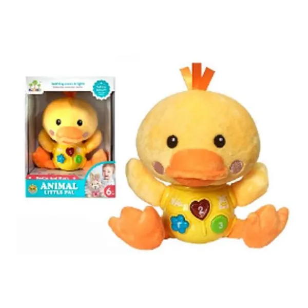Peluche pato con sonido 20 cm 4/36
