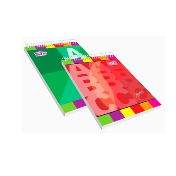Block espiral Rivadavia abc 21 x27 x60 hs.cuadro
