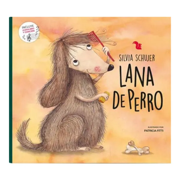 Lana de perro- incluye audiolibro y canción 24 22 cm