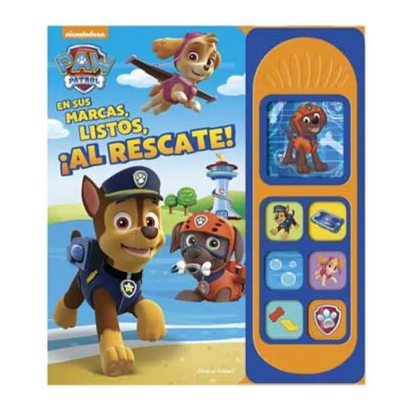 Paw Patrol en sus marcas listos al rescate