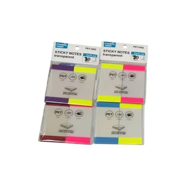 Señaladores autoadhesivos 76x76 mm 45718/cor2031
