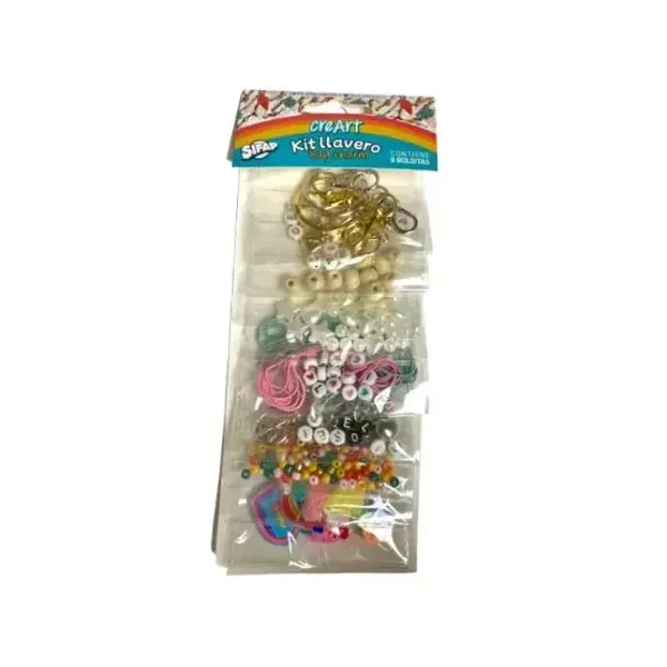 Kit llavero Sifap creart bag charm x9 sobres