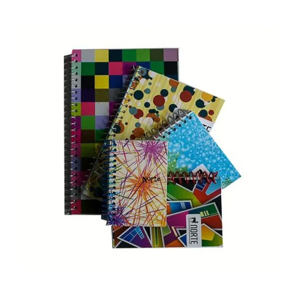 Libreta sin índice 8x12 cm 40 hojas modelos surtidos norte