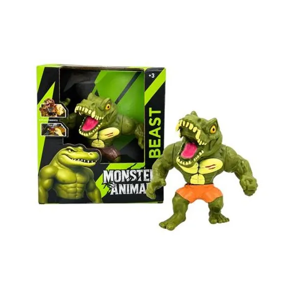 Cocodrilo articualdo monster animals 15 cm en caja 16x18.5x7.5 cm