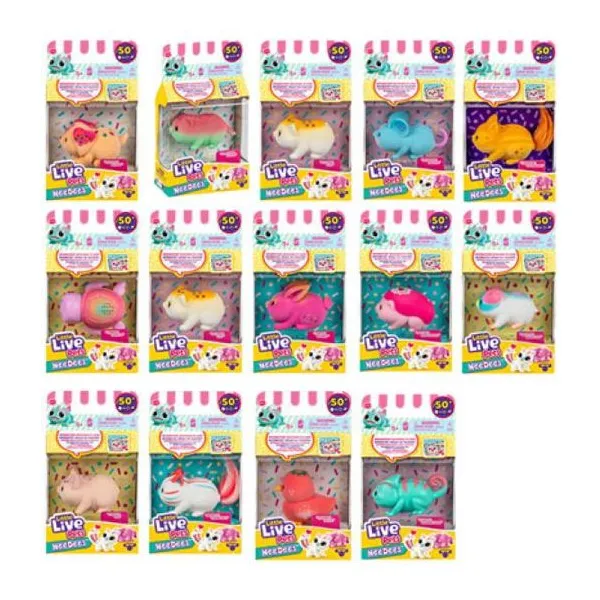 Little live pets needees mascotas interactivas surtidas con mas de 50 sonidos