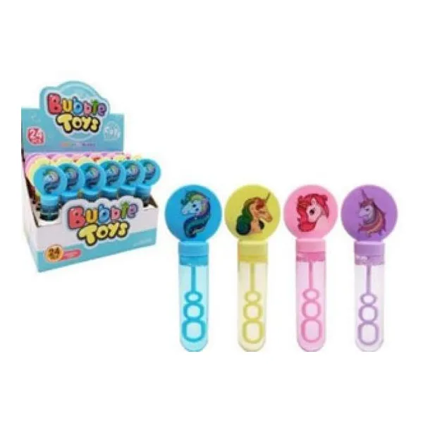 Burbujero unicornios 14 cm