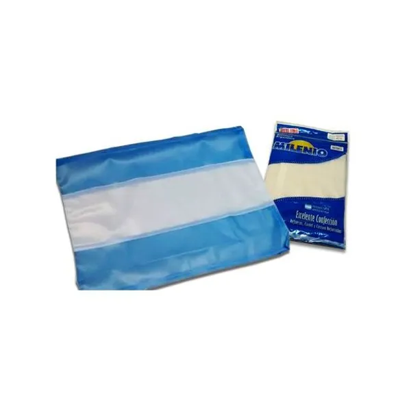 Bandera argentina flameo sin sol 75x120 cm milenio