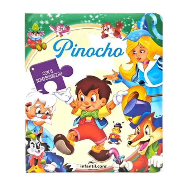 Leo y armo rompecabezas - pinocho