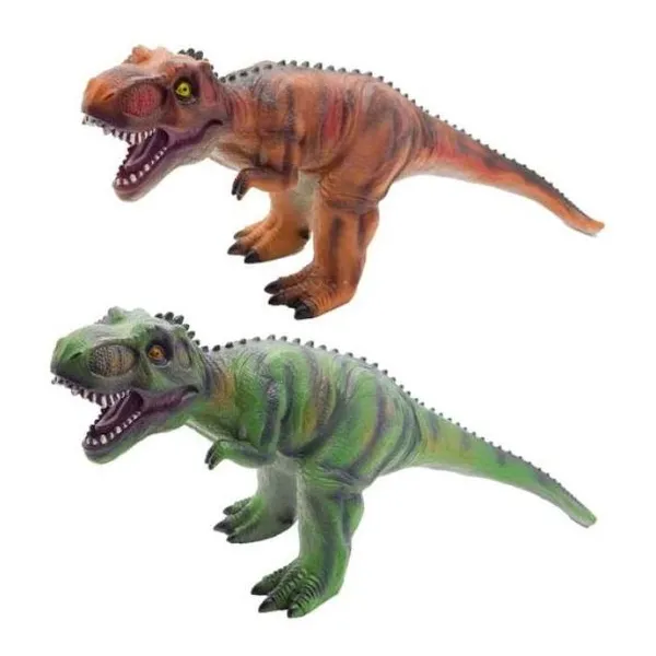 Dinosaurio trex 2 colores 19plg