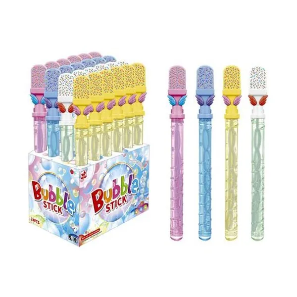 Burbujero stick sweet 39 cm x unidad colores surtidos