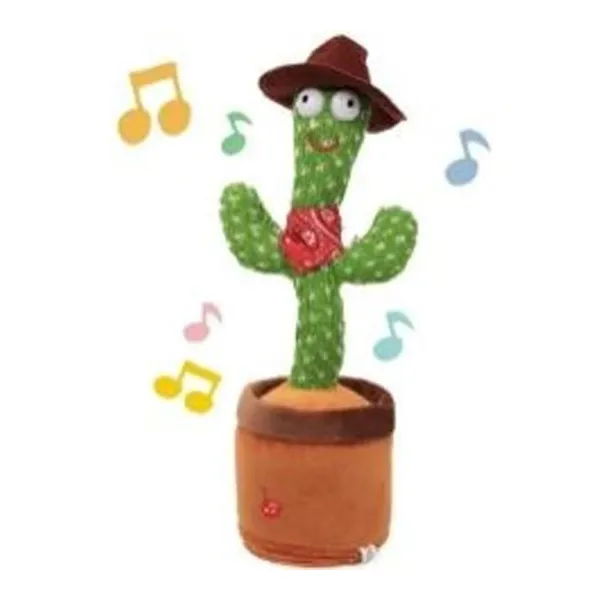 Cactus bailarin con accesorios carga usb