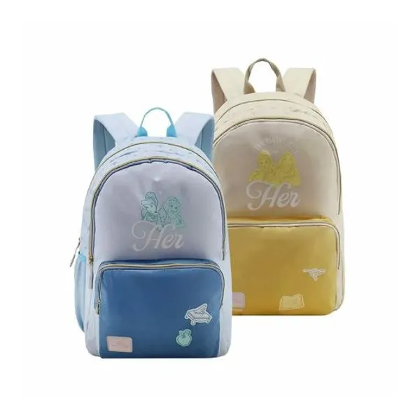 Mochila 18" espalda princesa x unidad colores surtidos lsyd