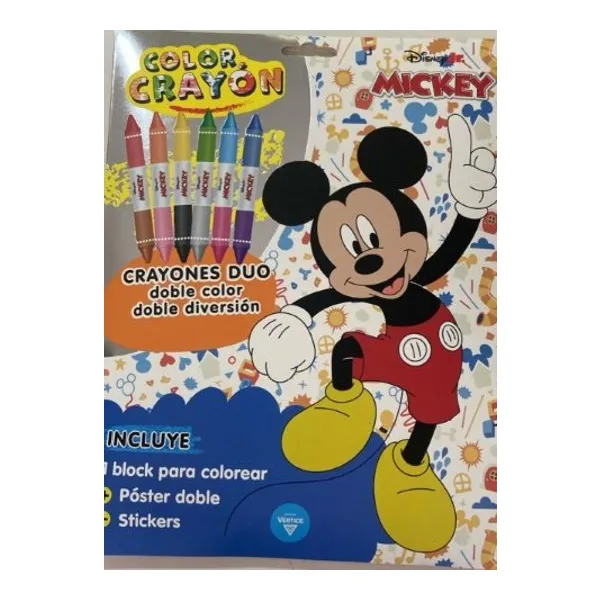 Sobre color crayón n.° 3 – mickey