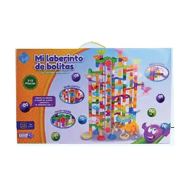 Laberinto de bolitas 310 pcs a pila