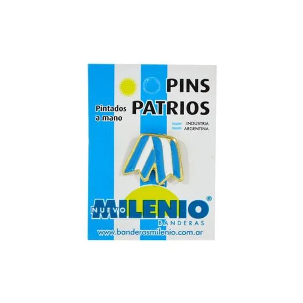 Pin escarapela milenio motivos patrios x10