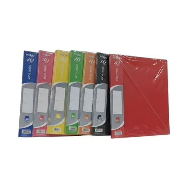 Carpeta a4 10 folios x1 colores surtidos