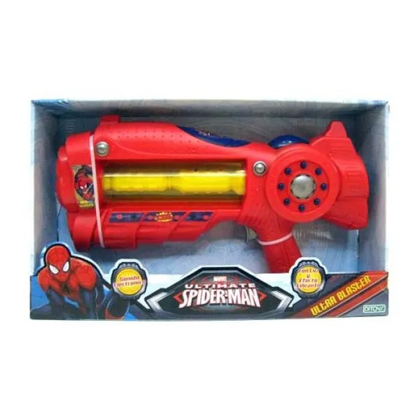 Spiderman ultra blaster luz y sonido
