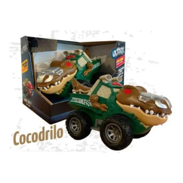 Vehiculo 22 cm luz&sonido "cocodrilo