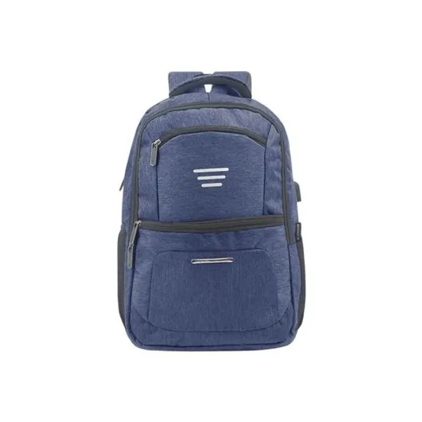 Mochila 17" espalda portanotebook azul unicross