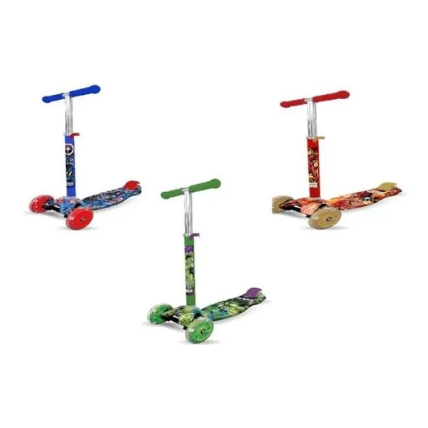 Monopatin avenger cuerpo de metal 80x58x23 cm hasta 70 kg
