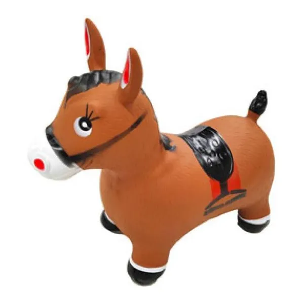 Jumping caballo saltarin inflable 2 colores 1300 g