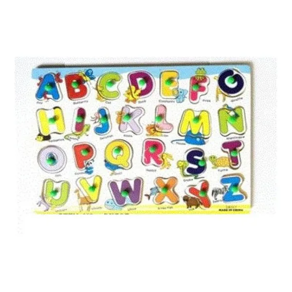 Puzzle madera aprende el abecedario letras x26