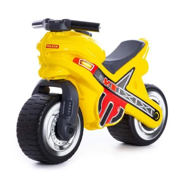 Mx-on ride-on motorbike, yellow
