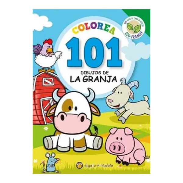 Colorea 101 dibujos de la granja