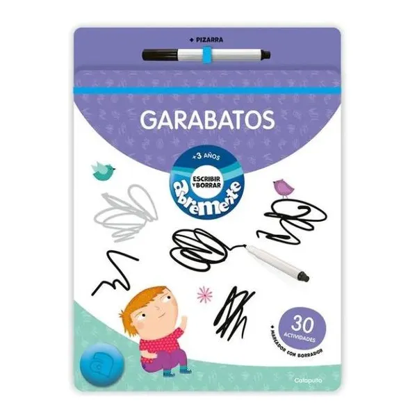Abremente escribir y borrar: garabatos +3