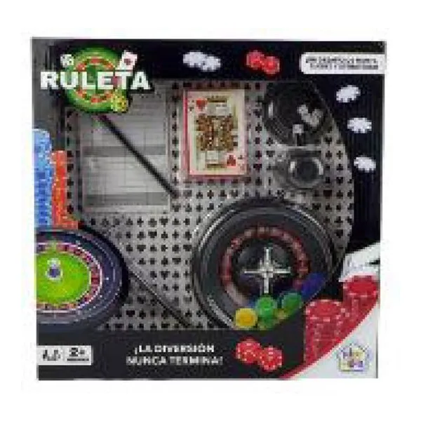 Set ruleta en caja kids club
