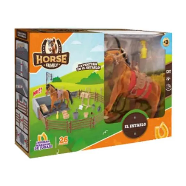 El establo 26 accesorios caballo (15 cm) + accs