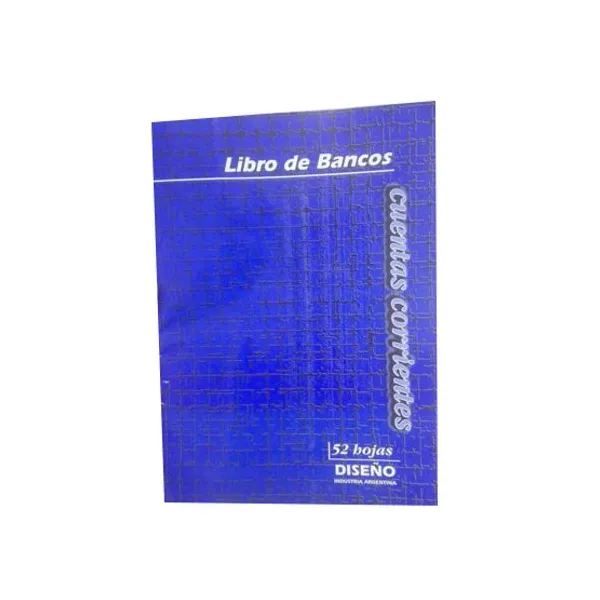 Libro de bancos diseño t/flex.48 pag.