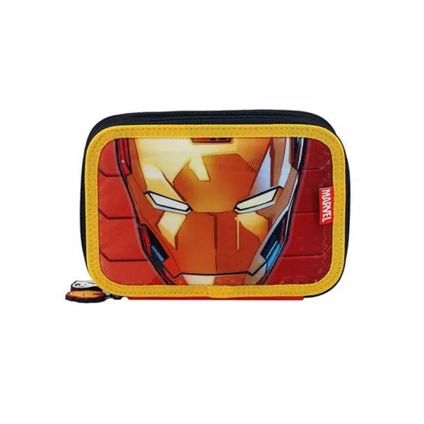 Cartuchera 2 pisos iron man 31x14x4 cm lsyd