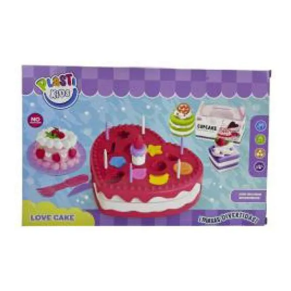 Masas para modelar con accesorios crea tu torta 33 22 cm