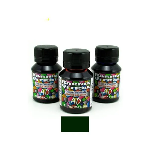 Barniz ad vitral 40/50 ml131-trans.verde cadmio