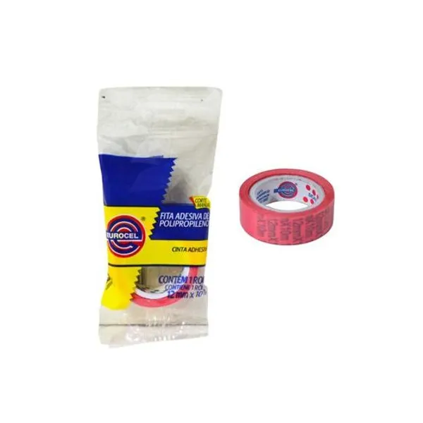 Cinta adhesiva color 12mmx10 mts bolsa x unidad eurocel