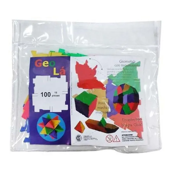 Geo la - 16 piezas geometria con movimiento