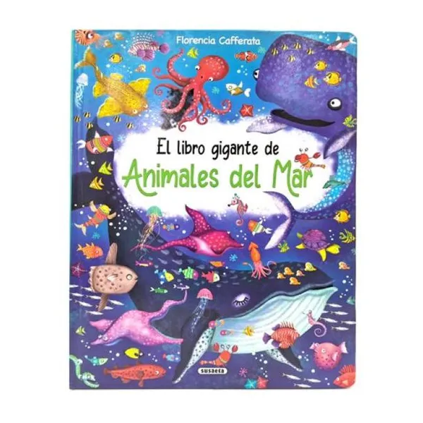 Libro gigante - animales del mar