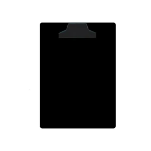 Anotador acrimet acrílico tamaño a4 clip plástico negro