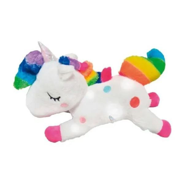 Juliana unicornio luminoso blanco