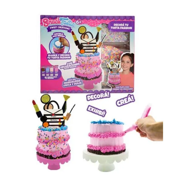 Snacktastic decorá tu torta fashion