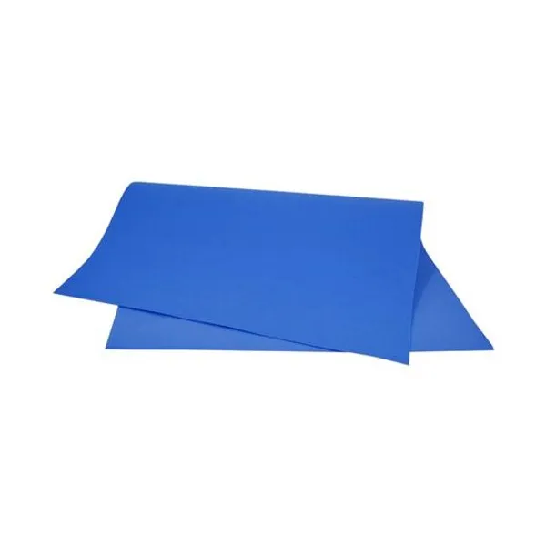 Goma eva color 1.5 mm 40x60 cm azul x10 asb