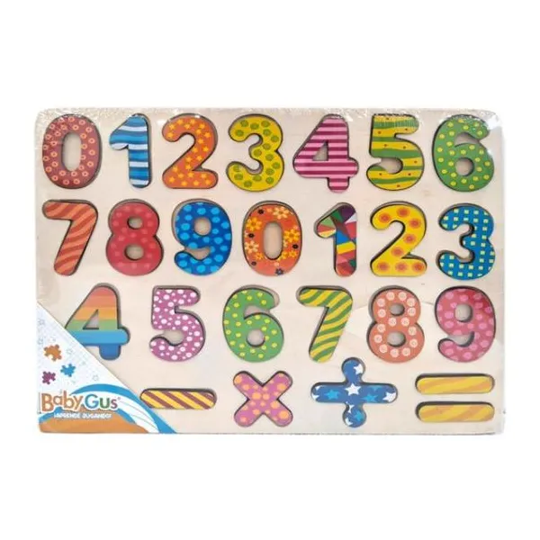 Juego de cuentas de madera