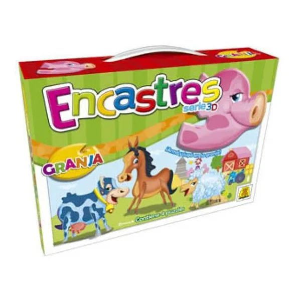 Granja encastre 3d